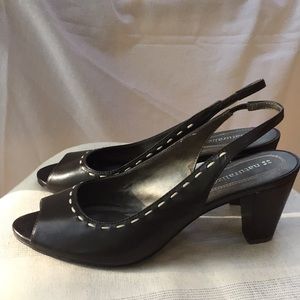 Naturalizer slingback open toe pumps